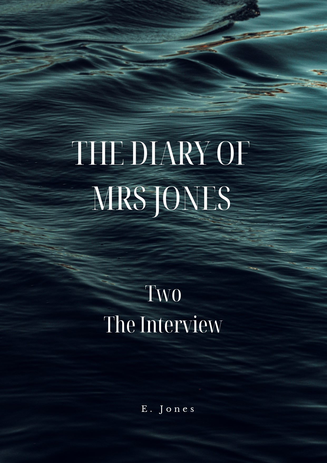 Diary of Mrs Jones: The Interview